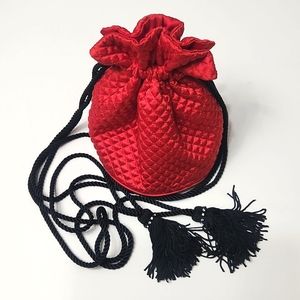 Adrienne Vittadini Red Jewelry Bag